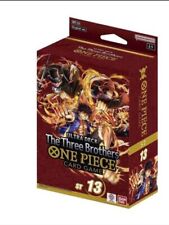 27 SEALED Bandai One Piece Three Brothers Ultra Deck with Promo Pack ST-13 picture
