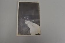 RPCC Post Mortem Dead Baby Postcard Mourning Photo Floral Draped Funeral picture