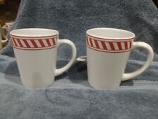 Design Pak 1 Set Of 2 Candy Canes Coffee Mugs picture