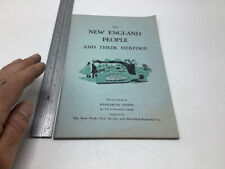 original: 1945 the NEW ENGLAND PEOPLE and Their Heritage; ny nh hartford; 35pgs picture