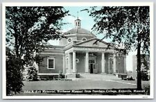 Kirksville MO~New Kirk Mem'l~NE Missouri State, Trumann University 1941~Postcard picture