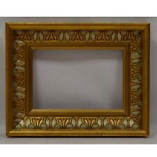Ca. 1930-1940 Old wooden decorative frame original condition Internal: 11.2x7.7 picture