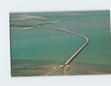 Postcard Aerial View Queen Isabella Causeway Bridge Texas USA North America picture