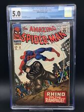 Amazing Spider-Man #43 CGC 5.0 3rd Appearance The Rhino, 1st Full App Mary Jane picture