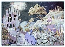 c1980's Dufex Cinderella Castle By Jean And Ron Henry Unposted Vintage Postcard picture
