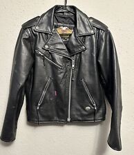 vintage womens harley davidson jacket Leather  XS picture