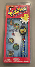 Vintage Pokemon Watch NEW in Blister Pack 1999 Pikachu Nintendo picture