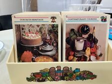 Vintage 1974 McCalls Great American Recipe Card Collection with Box Grandma picture