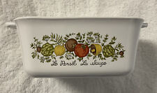 COLLECTIBLE VTG. Corning Ware P-4-B  7x5 1/2 x3 - Le Persil La Sauge 197O’S NICE picture