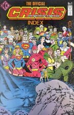 Official Crisis on Infinite Earths Index #1 FN 6.0 1986 Stock Image picture