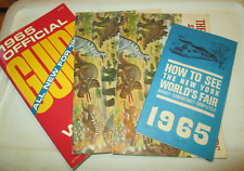 1965 Official Guide New York World's Fair 2 SINCLAIR DINOSAURS BOOKLET,HOW TO C picture