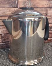 Farberware Stove Top Percolator Coffee Pot Stainless Steel 8 Cup  picture