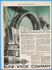 1920 Blaw Knox Co Pittsburgh PA General Motors Foundry Saginaw MI bridge ad picture