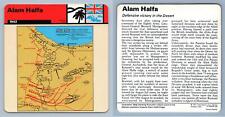 Alam Halfa - 1942 - War On Land - WW2 Edito-Service SA 1977 Card picture