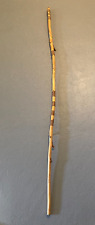 Hand Carved Walking Stick w/ROBERT FROST Quotation-62