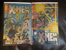 X-Men Alpha & Omega Marvel 1994 CHROME CVRS Age of Apocalypse  picture