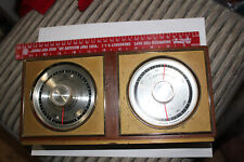 Vintage Taylor Instruments Weather Station Temperature Humidity Compensate 10.5