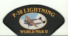 P-38 Lightning Aircraft Airplane World War 2 II Patch 6X3 inch picture