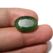 Attractive Zambian Emerald Faceted Oval Shape 10.70 Crt Emerald Loose Gemstone picture