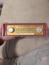Vintage Phillips Car All Transistor Car Radio Red Version picture