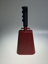Cow Bell 10 Inch Cowbell Red Metal.  picture