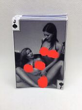 Nude playing cards, naked women. Models. 36 in deck. picture