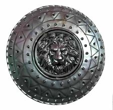 Viking Norman Knight Iron Shield gift Medieval Shield Lion Legion Shield Templar picture