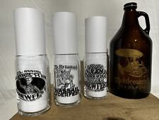 McMenamin’s (3) Beer Can Pint Glass & Growler Lot #1.   $60..obo picture