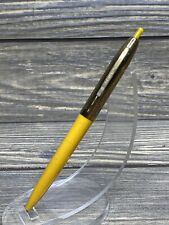 Vintage Windsor Ballpoint Ink Pen Plastic Yellow Gold  picture