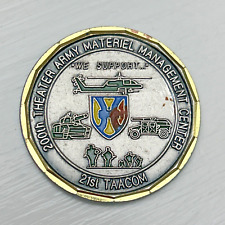 RARE 200th Theater Army Material Management Center Challenge Coin 21st TAACOM picture