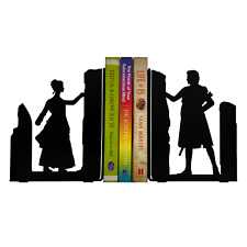 Outlander bookends for Shelves Decorative Metal Bookends outlander gifts couples picture