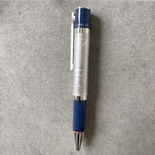 Luxury Great Writers Warhol Series Blue+Silver Color 0.7mm Ballpoint Pen picture
