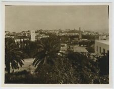 View of Tangier. Morocco. Maghreb. Silver print circa 1920. picture