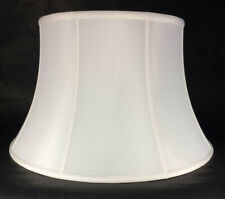 Softback Floor Lamp Shade, Shallow Drum, Off White High Quality Tissue Shantung picture