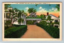 Camden, SC-South Carolina, Residence Holly Hedge Lined, Vintage Postcard picture