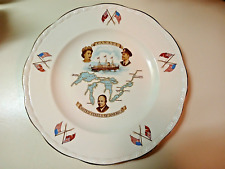 Alfred Meakin 1959 Plate Britannia St Lawrence Seaway Queen Elizabeth II picture