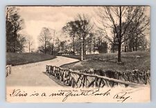 Indianapolis IN-Indiana, Brookside Park, Antique Vintage c1906 Postcard picture