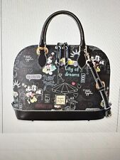 DISNEY DOONEY and & BOURKE New York SATCHEL Purse Mickey Minnie Mouse NWT A picture