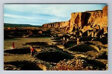 Farmington NM-New Mexico, Pueblo Bonito Indian Ruins, Antique Vintage Postcard picture