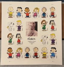 Mint US Charles Schulz collectable Pane of 20 Stamps Scott fast shipping (MNH) picture