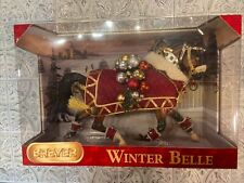 Breyer Christmas Holiday Horse Winter Belle NIB 2011 Sealed picture