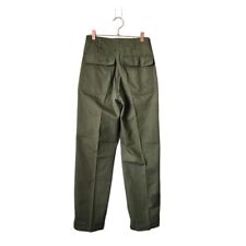 VINTAGE x MILITARY 507 green army trousers workwear pant utility pants picture