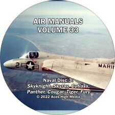 Naval Air Flight Manuals on CD #3 Skyray, Panther, Cougar, Tiger and more picture