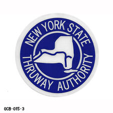 Vintage NY New York State Thruway Authority Window Decal Sticker picture