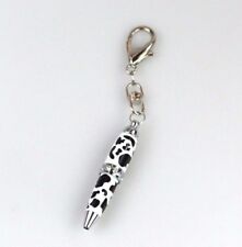 Padrino Pixie Cow Print Crystal Keychain Carabiner Ballpoint Pen picture
