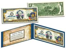 WISCONSIN Statehood $2 Two-Dollar Colorized U.S. Bill WI State *Legal Tender* picture