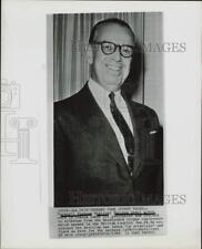 1963 Press Photo Feridun Cemal Erkin, Turkey's Foreign Minister - hpw35950 picture