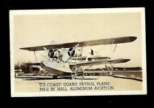 1943 Aviation RPPC Postcard US Coast Guard Patrol Plane PH-2 Sailor Wrote This picture
