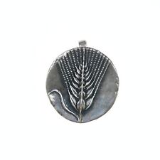Retired James Avery Wheat pendant in sterling picture
