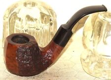 CROWN VIKING HANDMADE IN DENMARK 9mm Filter Tobacco Pipe #C023 picture